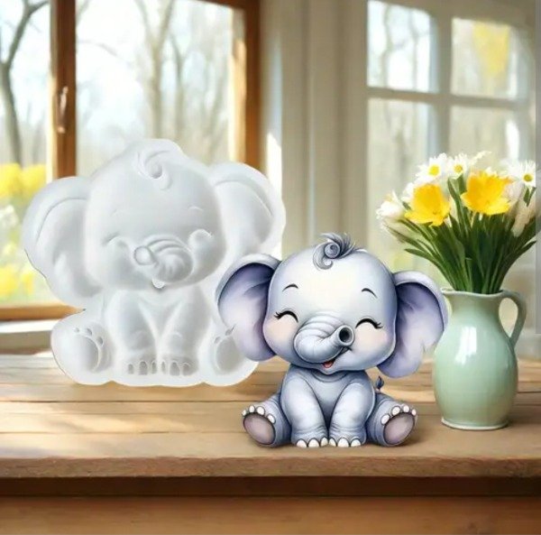 Producto - Molde elefante 028E12