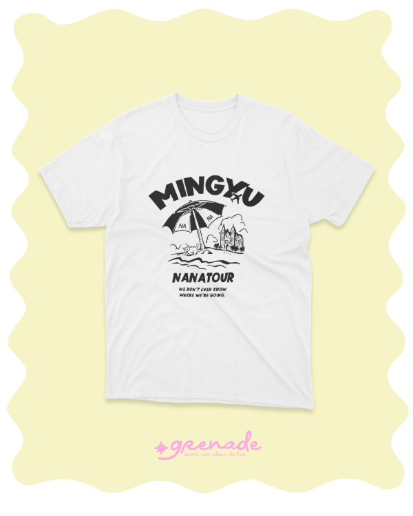 Remera "mingyu nana tour"