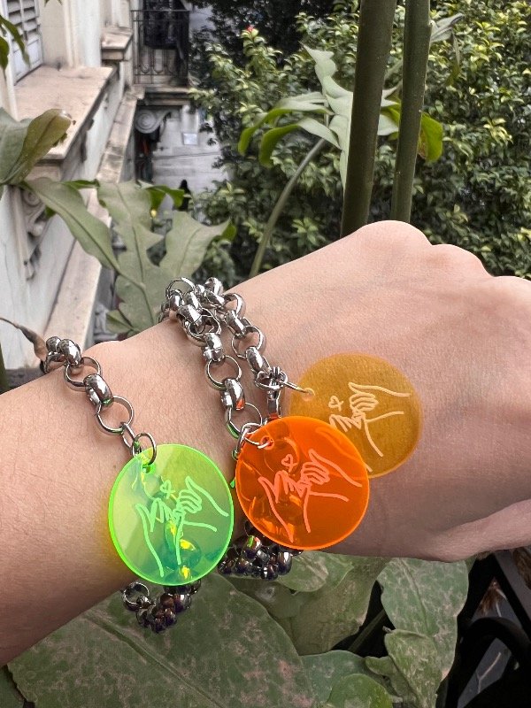 Producto - 3 pulseras rolo de acero amistad