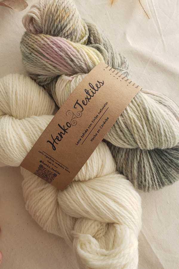 Producto - Dúo ecoprint Litha (oveja dk)