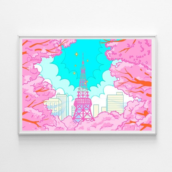 Producto - Print Torre de Tokio Sailor Moon