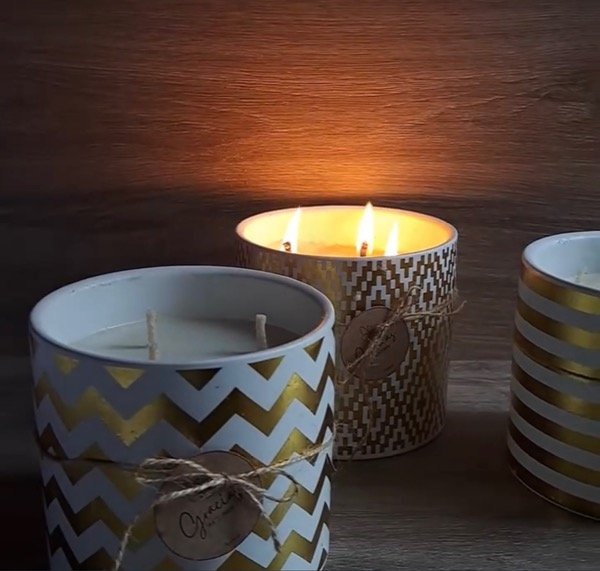 Producto - Vela dorada