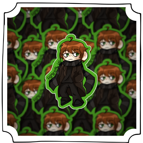 Producto - Sticker 8cm Homicidal Liu