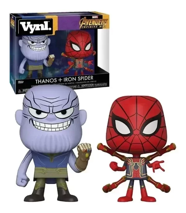 Producto - Figura Tipo Funko - Thanos y Spiderman - Avengers