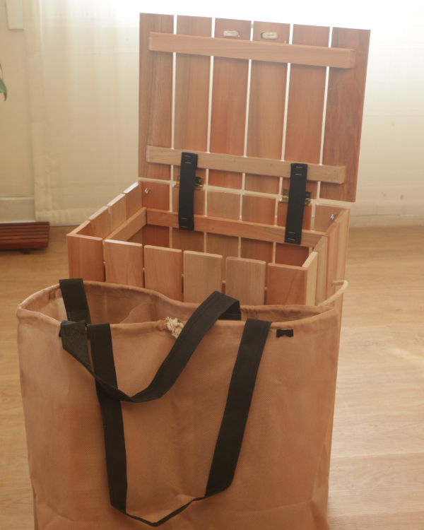 Producto - Cesto ropa Eucalipto