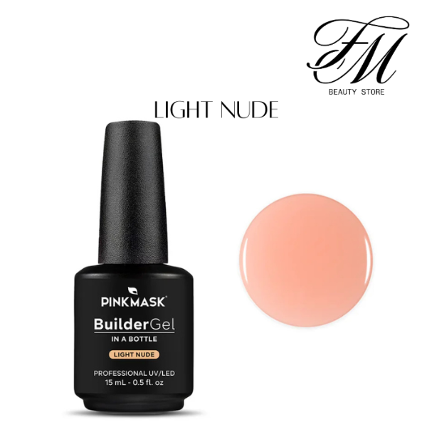 Producto - PINK MASK BUILDER GEL BOTELLA LIGHT NUDE