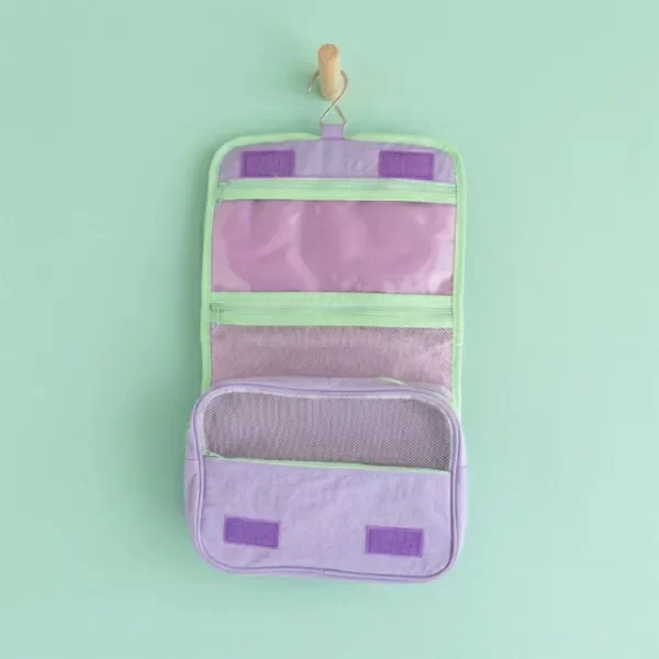 Producto - NECESER CON PERCHA LILA
