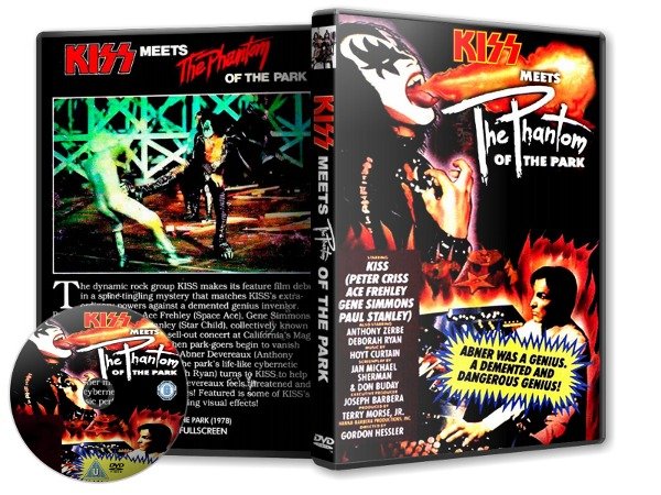 Producto - Kiss se enfrenta al fantasma del parque (1978) Dvd Ingles