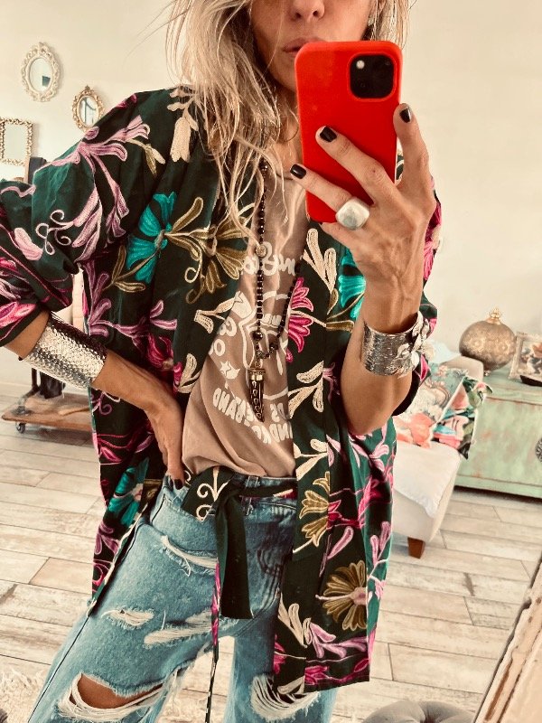 Producto - Kimono Bombay verde - 2