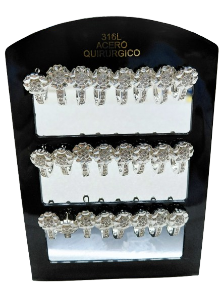 Producto - Aro argolla flor XYH 649 C FLA 4/26