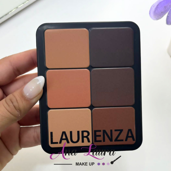 Producto - Paleta de broncer, contornos y correctores x12 Laurenza