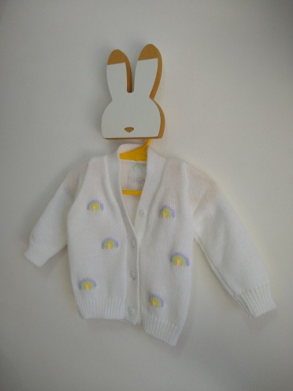 Producto - Cardigan arcoiris mini