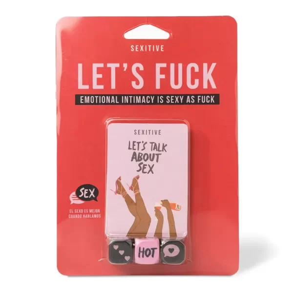 Producto - Let's Fuck, juego de cartas + dados