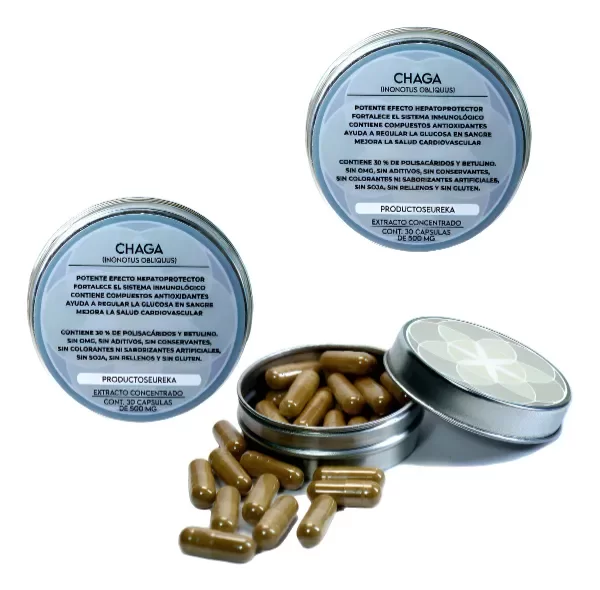Producto - Pack X 2 Chaga - Extracto Concentrado - Capsulas