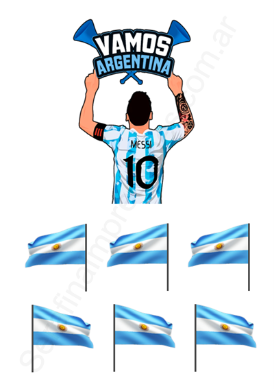 Producto - Vamos Argentina - Topper
