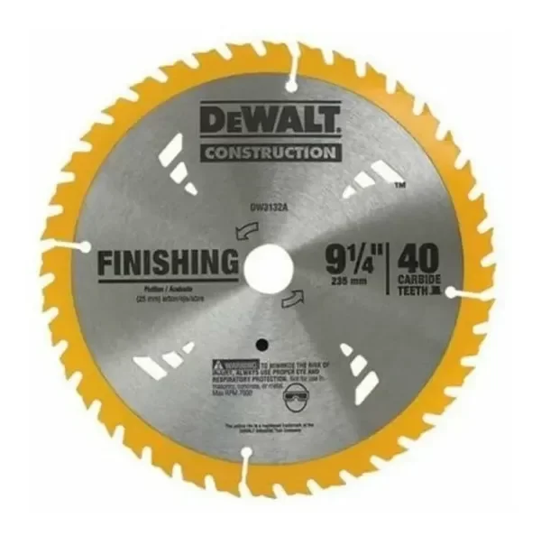 Producto - Disco Sierra Circular Dewalt Dw3132a 9 1/4 Madera 40 Dientes