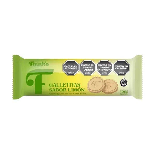 Producto - Galletitas sabor limon sin tacc 120gr FRANKS