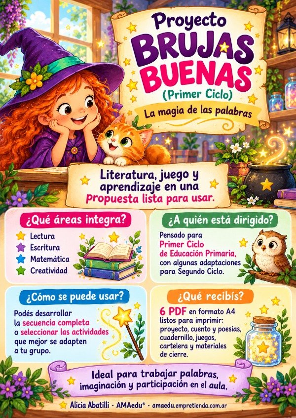 Producto - Pack BRUJAS BUENAS (Primer Ciclo) - 2