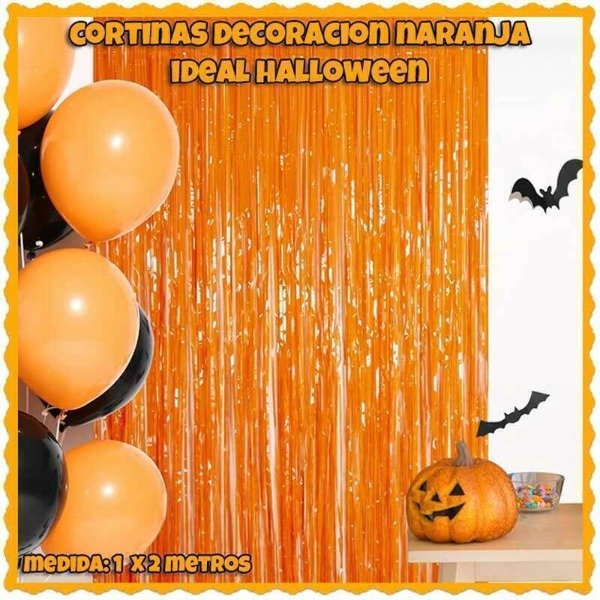 Producto - Cortina halloween 2 metros x 1 metro