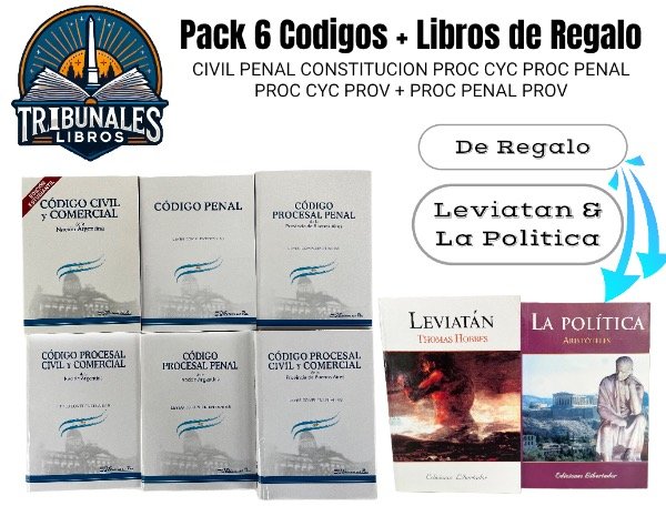 Producto - Pack 6 Códigos + 2 Libros de Regalo