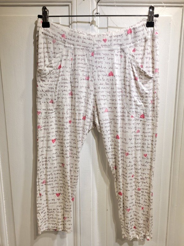 Producto - Pantalón BONJOUR LULU de pijama blanco de algodón Talle 1 EN SALE - PRECIO: 10X
