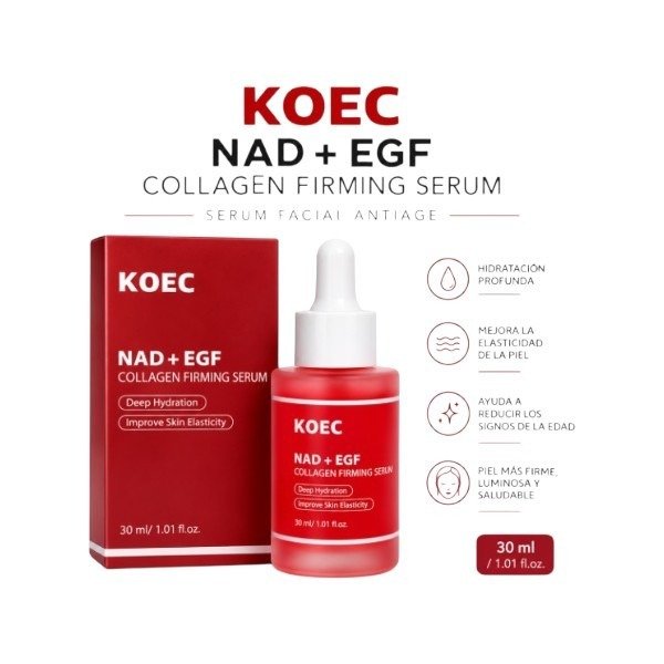 Producto - SERUM REAFIRMANTE DE COLAGENO NAD+EGF KOEC X 30 ML - 1