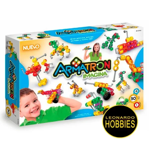 Producto - Armatron Imagina 50 Piezas 0763