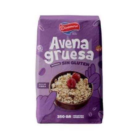 Producto - AVENA GRUESA DICOMERE X 350 G SIN TACC