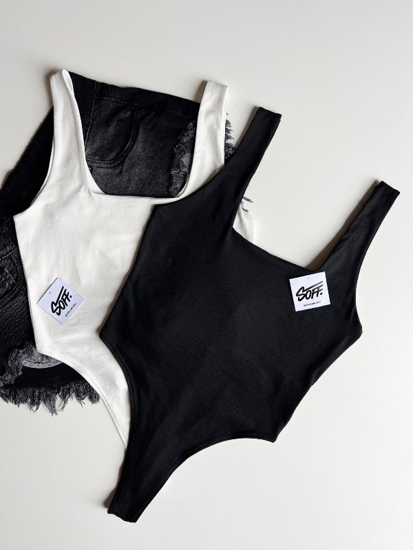 Producto - Body escote cuadrado modal