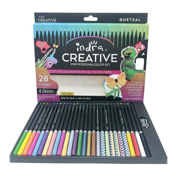Producto - Lapices de colores "indra" x28