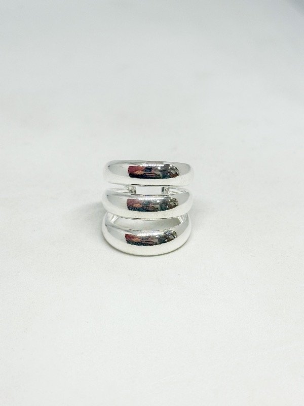 Producto - Anillo acero blanco inflado ajustable m2