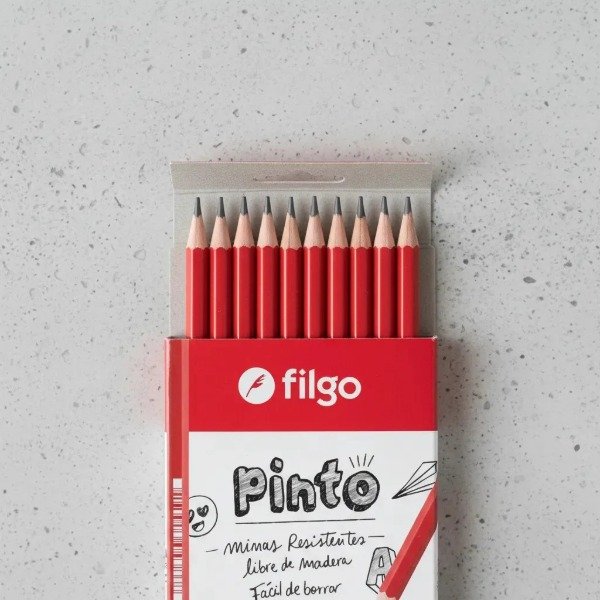 Producto - Lapiz Negro Filgo X 12 HB PN 101 - 4