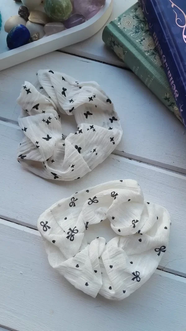 Producto - Scrunchie White