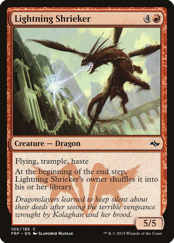 Producto - Lightning Shrieker  Fate Reforged