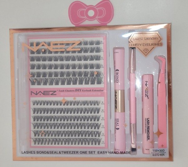 Producto - Kit pestañas punto por punto completo