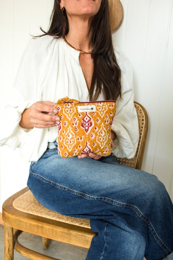 Producto - Neceser Pocket Mostaza