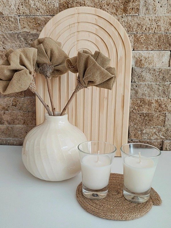 Producto - Vela de Soja en Shot económico importado