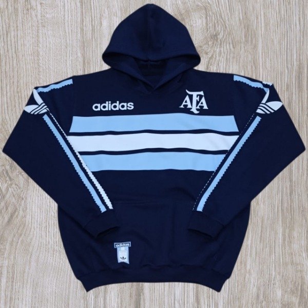 Producto - Buzo Canguro AFA Azul 90s