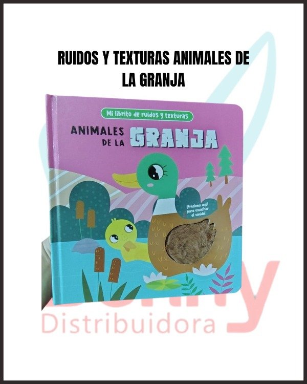 Producto - RUIDOS Y TEXTURAS ANIMALES DE LA GRANJA 9786075772127
