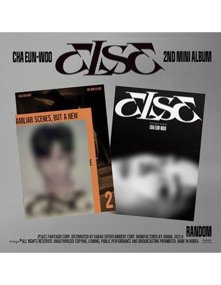 Producto - CHA EUN WOO 2ND MINI ALBUM ELSE - PHOTOBOOK VER RANDOM