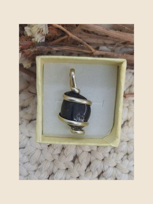 Producto - Dije órbita obsidina