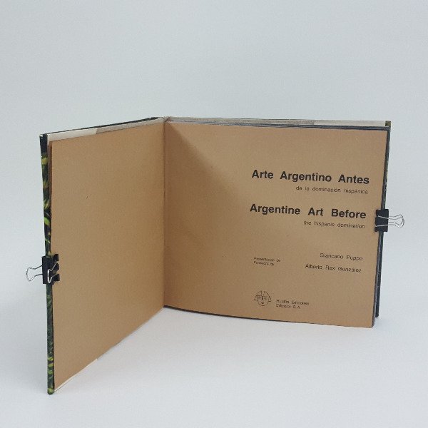 Arte argentino antes / Giancarlo Puppo - Insula editora