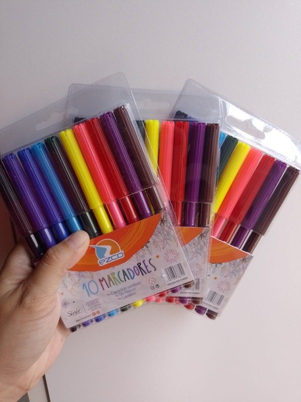 Producto - Marcadores x 10 Ezco