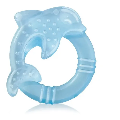Producto - Mordillo refrigerante delfín celeste