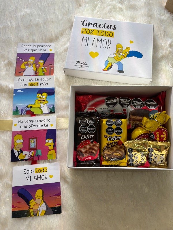 Producto - Box los Simpsons versión MARGE