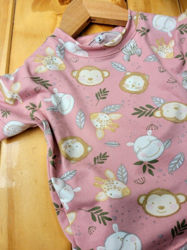 Producto - CONJUNTO ANIMALITOS DE LA SELVA ROSA - transferencia 16.745