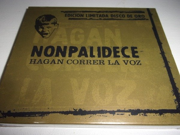 Producto - CD NONPALIDECE HAGAN CORRER LA VOZ EDICION LIMITADA NUEVO REGGAE 41C