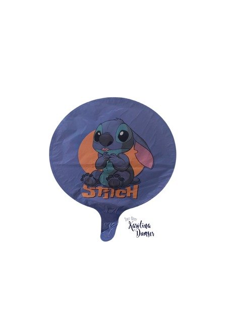 Producto - Globo Redondo Stitch de 10"