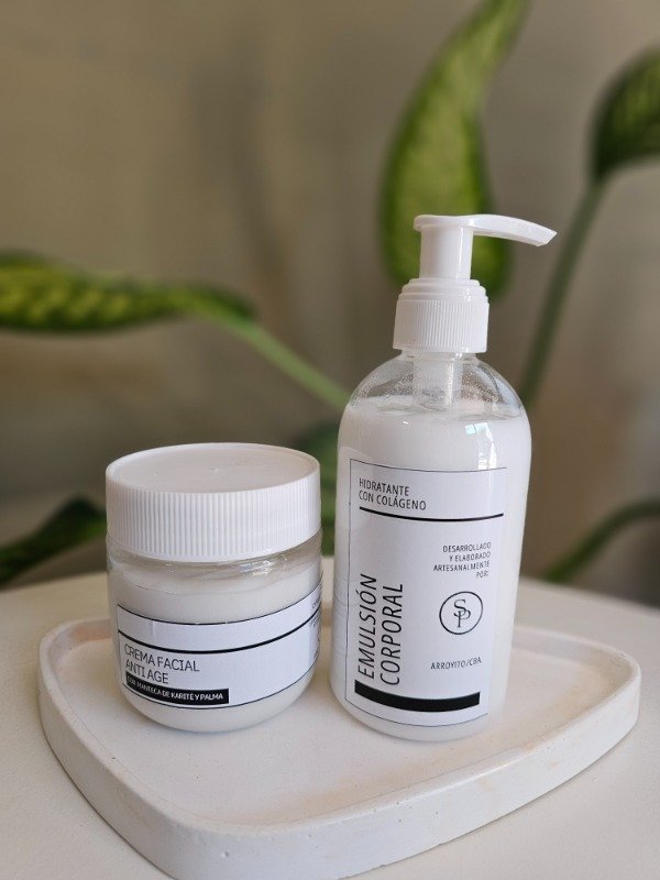 Producto - Emulsión Corporal + Crema Facial