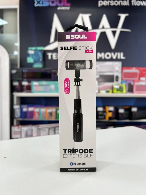Producto - Baston Selfie Bluetooth C/Tripode H50 Soul SELF-H50